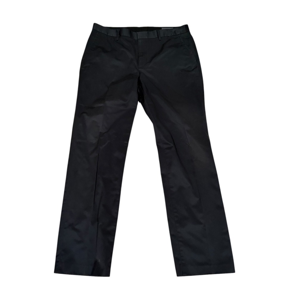 Bonobos Straight Leg Tuesday Black Coffee Weekday Warrior Dress Pants 35 X 32‎